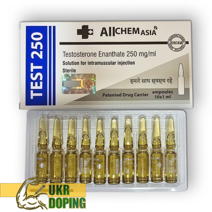 Тестостерон Энантат - 250  (Allchem Asia) в ампулах 1мл.