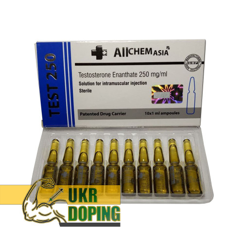 Тестостерон энантат 250 (Allchem Asia) в ампулах купить в Украине курс