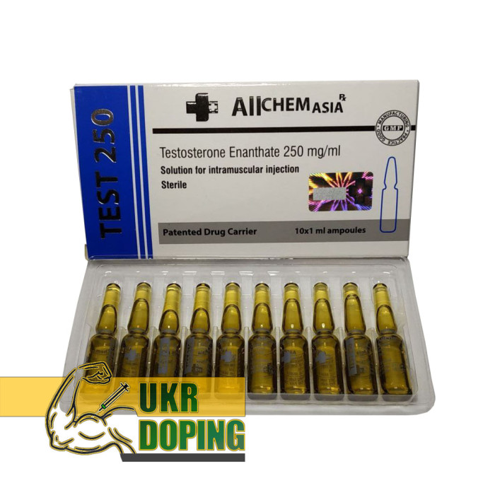 Тестостерон Энантат - 250  (Allchem Asia) в ампулах 1мл.