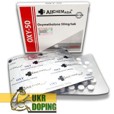 Оксіметолон 50мг Allchem Asia 【50 таб.】Оригінал Оксіметолон 50мг Allchem Asia 【50 таб.】Оригінал
